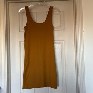 Mustard Yellow Tank Dress
